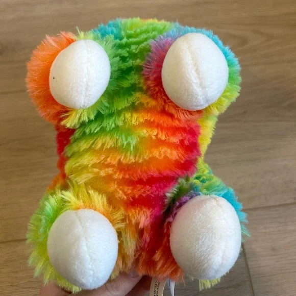 Spark Create Imagine Rainbow Llama Stuffed Cute Animal Plush Sparkle Eyes 10” - Picture 5 of 9